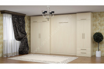 Комплект мебели со шкаф-кроватью трансформер Ратмир в Сокуре - sokur.mebel54.com | фото