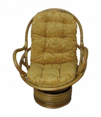 SWIVEL ROCKER кресло-качалка, ротанг №4 в Сокуре - sokur.mebel54.com | фото