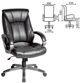 Кресло офисное BRABIX Maestro EX-506 (черный) в Сокуре - sokur.mebel54.com | фото