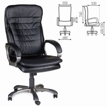 Кресло офисное BRABIX Omega EX-589 (черное) в Сокуре - sokur.mebel54.com | фото