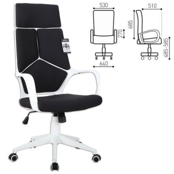 Кресло офисное BRABIX Prime EX-515 (черная ткань) в Сокуре - sokur.mebel54.com | фото