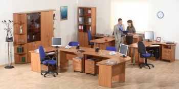 Мебель для персонала Альфа 61 Ольха в Сокуре - sokur.mebel54.com | фото