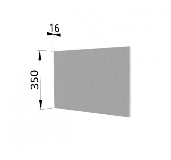 Панель торцевая (для шкафа горизонтального глубокого) ГПГ Ройс (Графит софт) в Сокуре - sokur.mebel54.com | фото