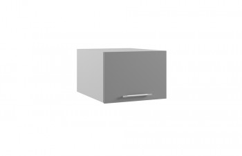 Ройс ГПГ 500 Шкаф верхний горизонтальный глубокий (Графит софт/корпус Серый) в Сокуре - sokur.mebel54.com | фото