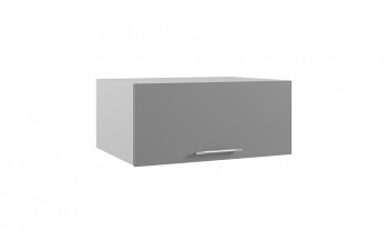 Ройс ГПГ 800 Шкаф верхний горизонтальный глубокий (Графит софт/корпус Серый) в Сокуре - sokur.mebel54.com | фото