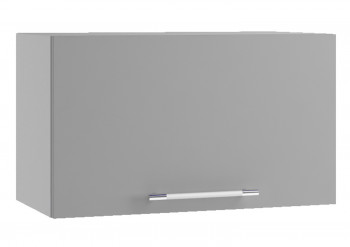 Ройс ПГ 600 Шкаф верхний горизонтальный (Графит софт/корпус Серый) в Сокуре - sokur.mebel54.com | фото