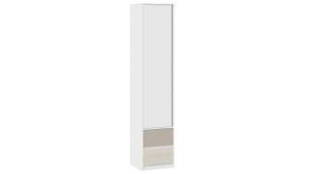 Шкаф для белья комбинированный «Сканди» Дуб Гарден/Белый/Глиняный серый в Сокуре - sokur.mebel54.com | фото
