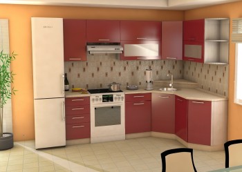 Угловая кухня Максимус-24 2400х1700 мм в Сокуре - sokur.mebel54.com | фото